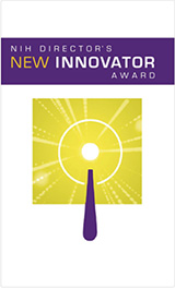 NIH Directors New Innovator Award logo.