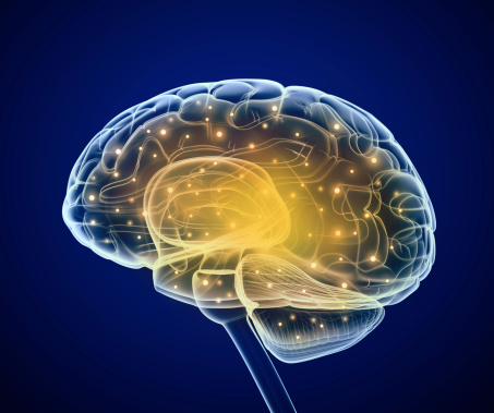 Brain impulses thinking process