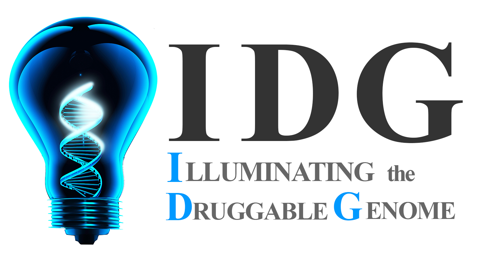 Illuminating the Druggable Genome (IDG) program logo.